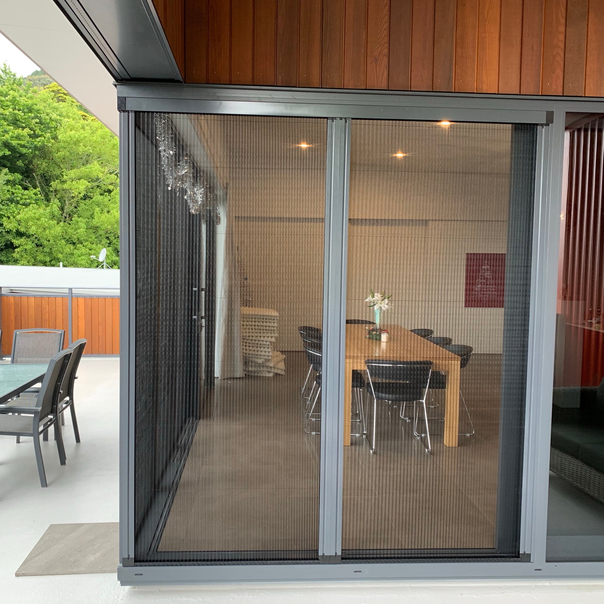 Canterbury Blinds and Screens - Pleated Fly Screen Doors