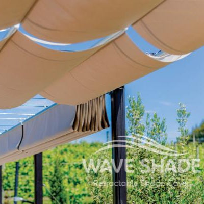 Canterbury Blinds and Screens - Wave Shade Awning