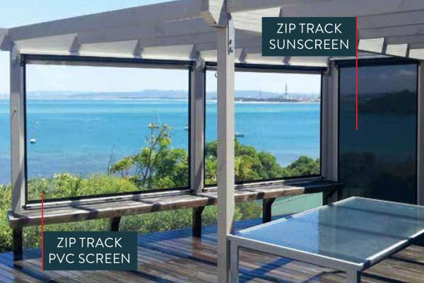 Canterbury Blinds and Screens - Zip Track Awnings